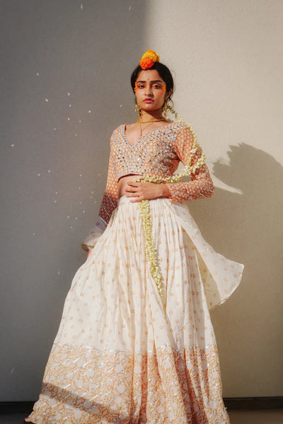 The Marigold Lehenga