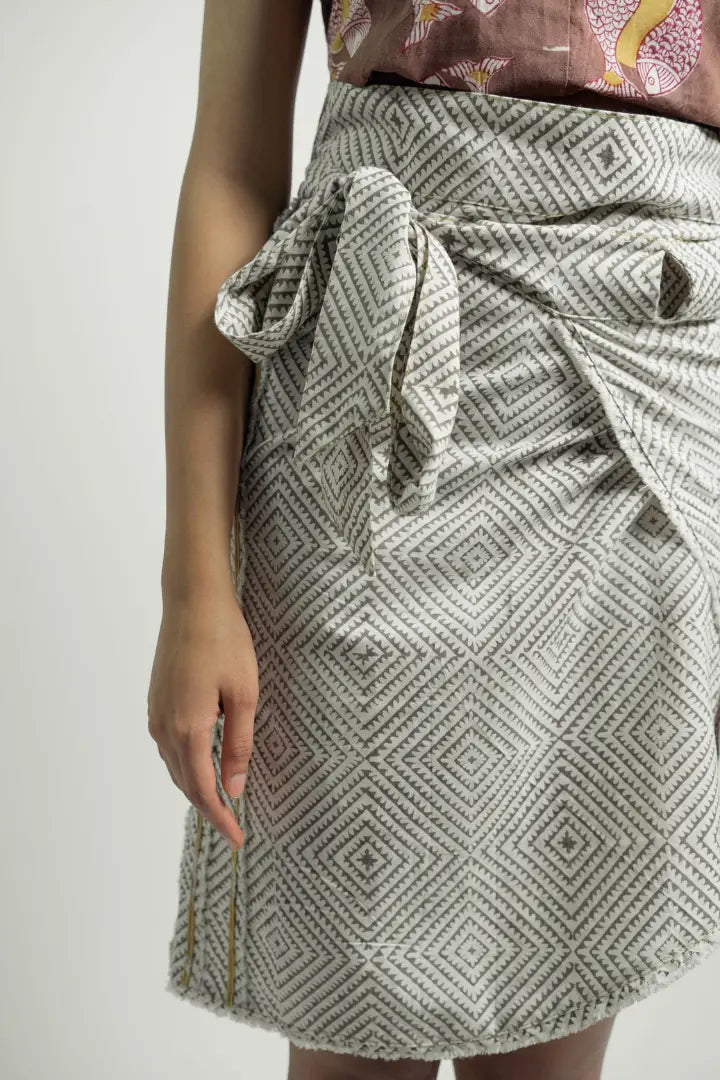 Kaleidoscope Wrap Skirt