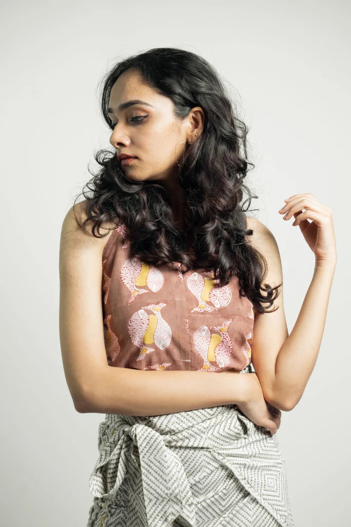 Hook, Line and Sinker Crop Top