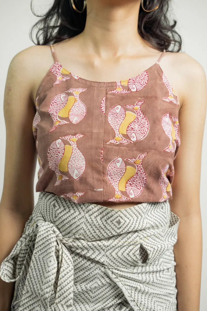Hook, Line and Sinker Crop Top