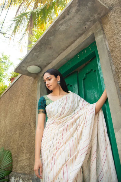 Lines and Gota Saree