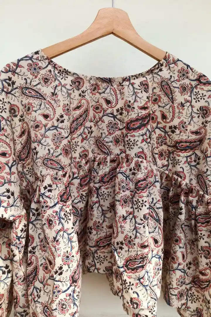 Classic Paisley Tent Top