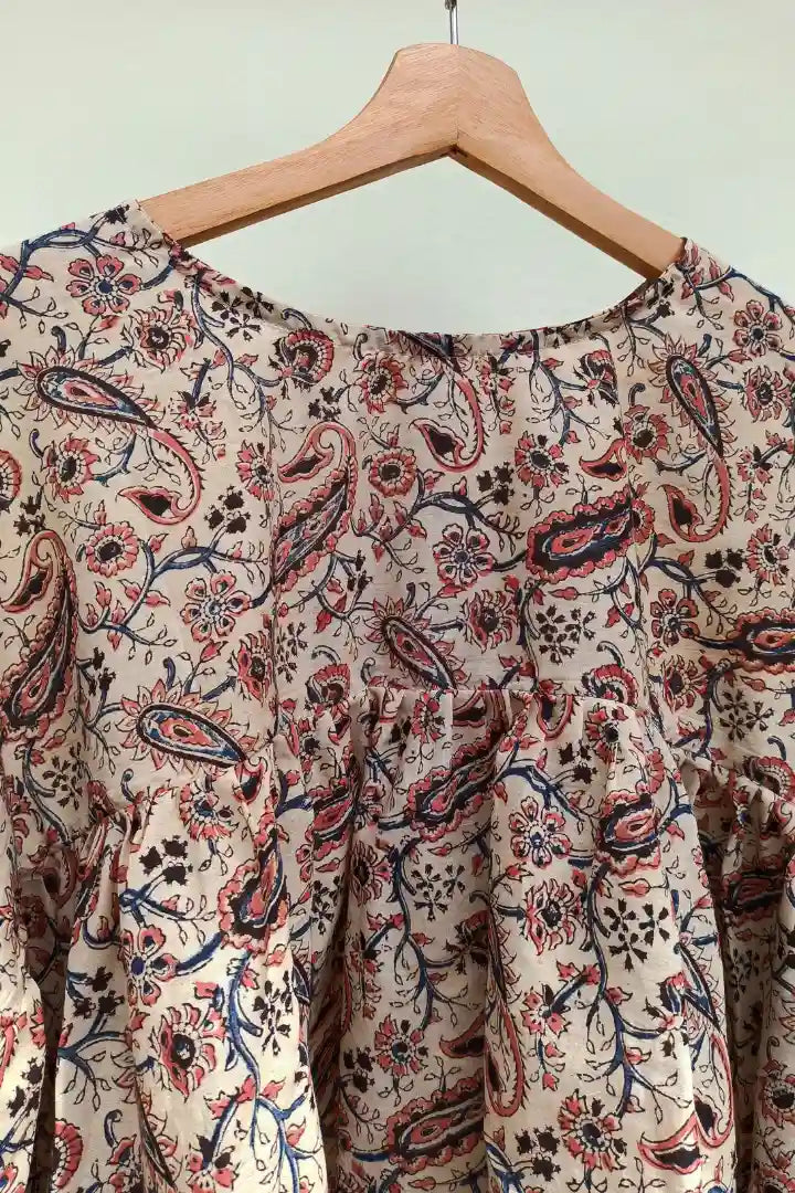 Classic Paisley Tent Top