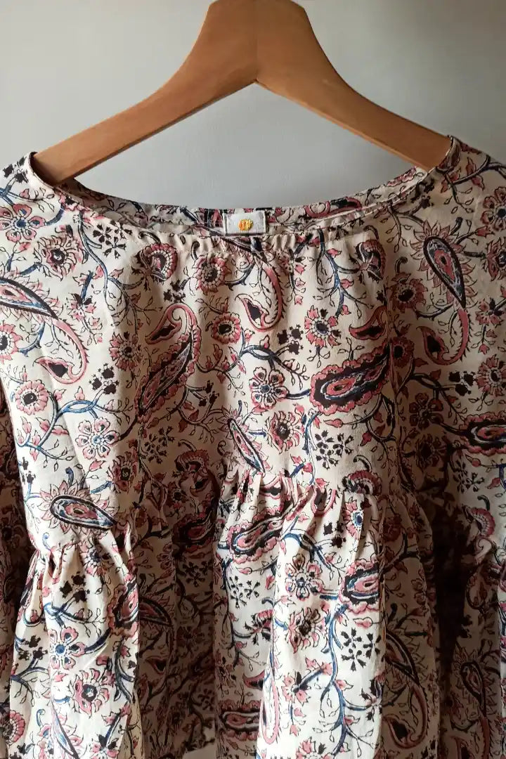 Classic Paisley Tent Top