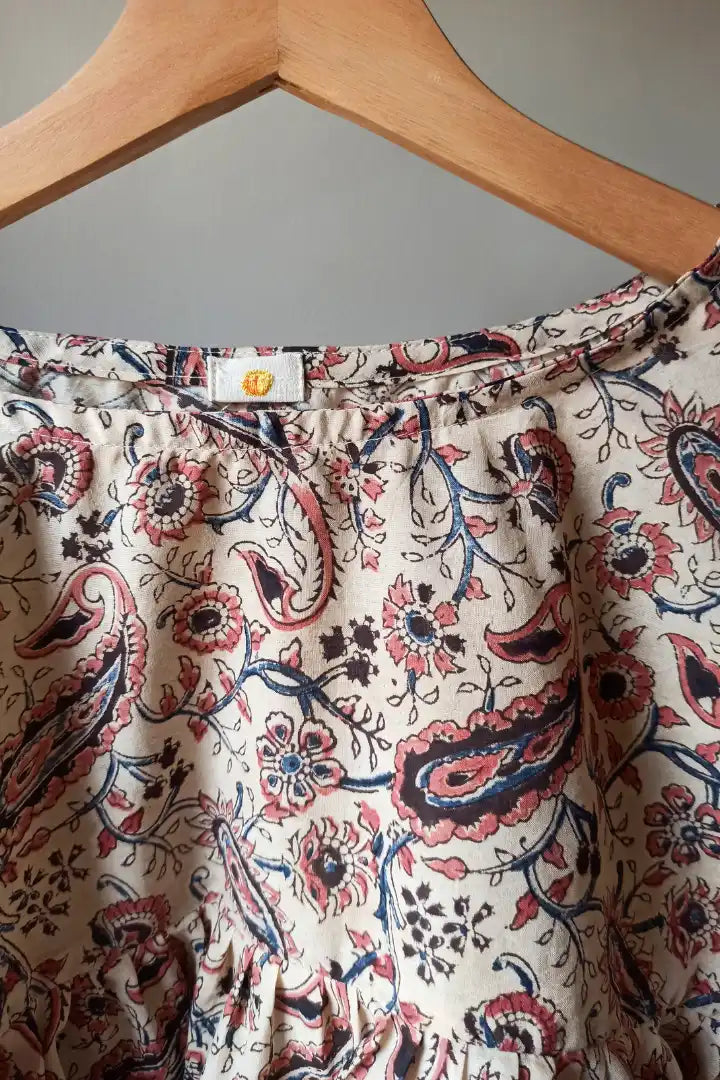 Classic Paisley Tent Top