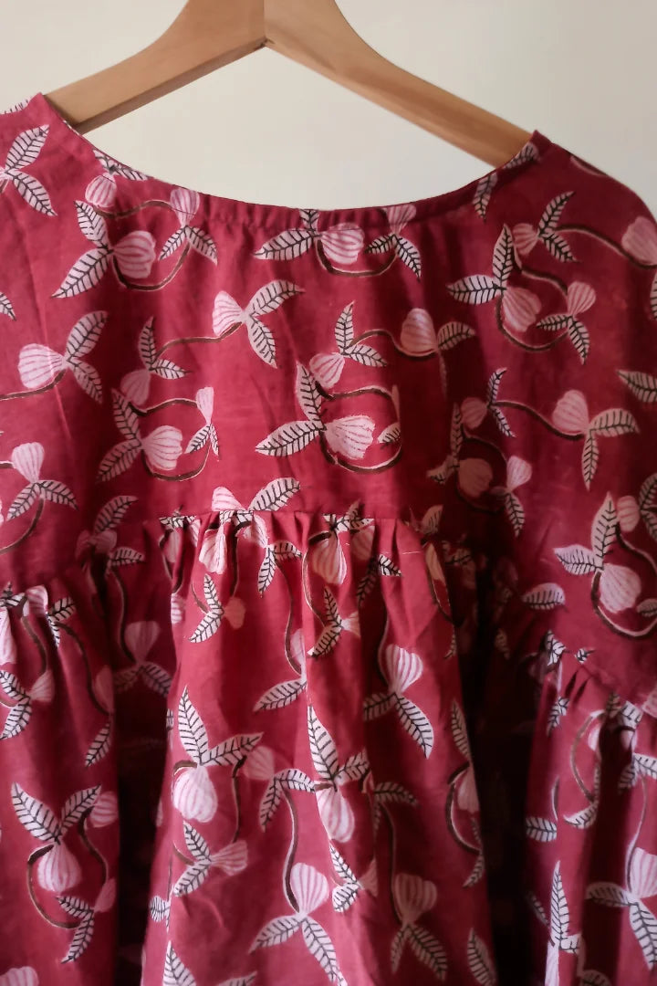 Pink Chambakya Tent Top