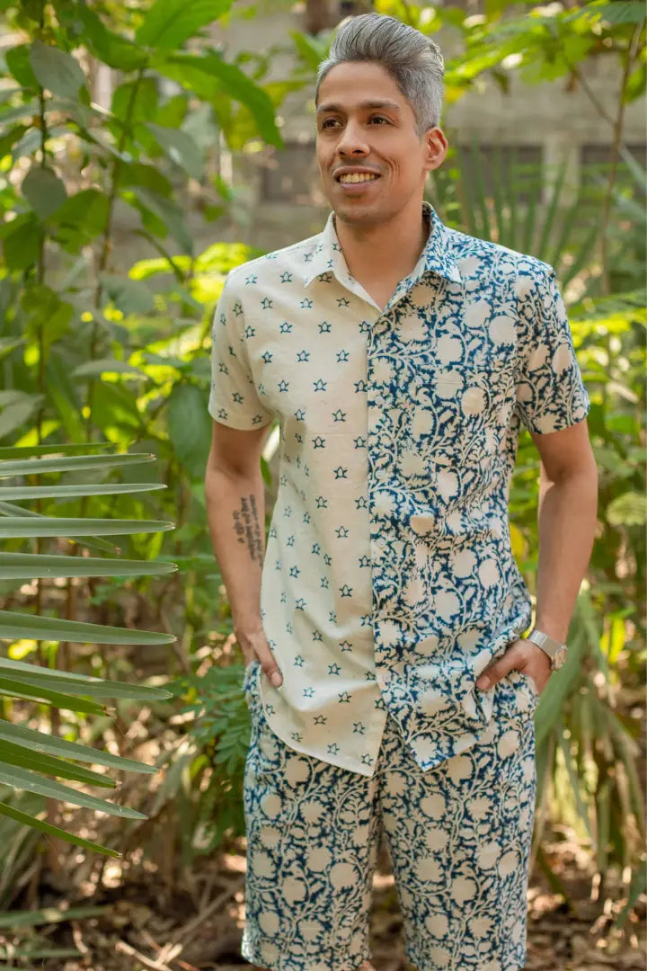 Yin and Yang Half Sleeve Shirt