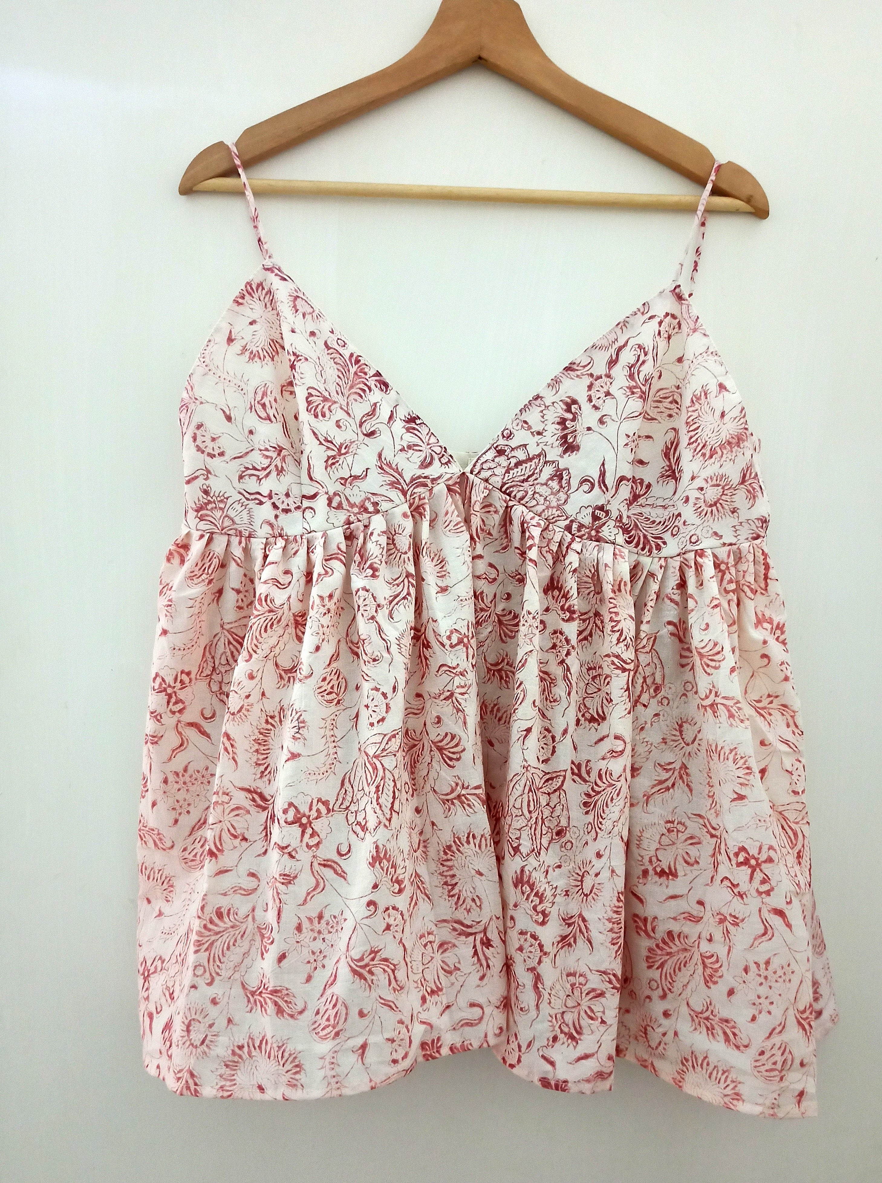 Meera Spaghetti top (Size L, XL) - One piece available