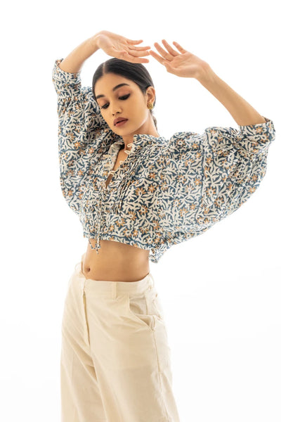 Charlotte Cropped Blouse