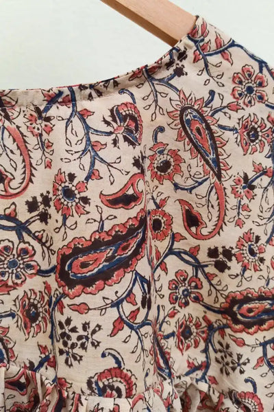Classic Paisley Tent Top