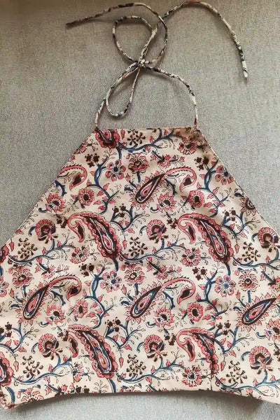 Classic Paisley Halter Top