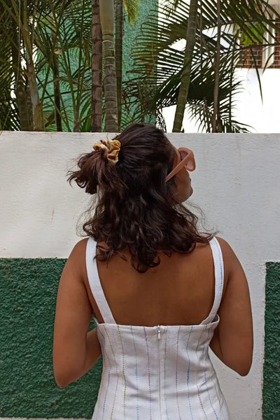 Subbalakshmi Mini Scrunchie